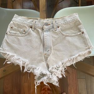 VTG Made in USA Levi's Cut Off Shorts